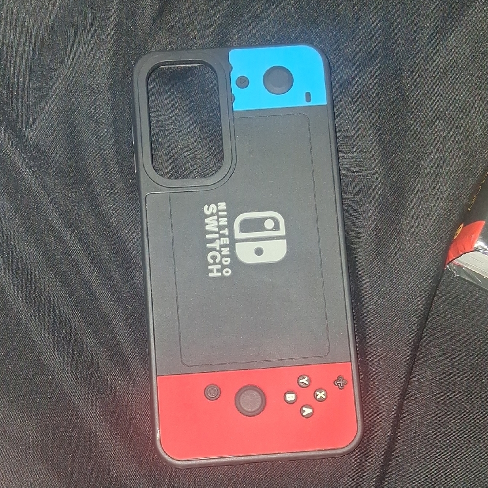 Nintendo Black and Red Protective Case for Cell Phones